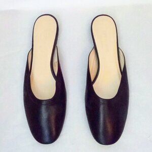 EUC Everlane Flat Leather Mules